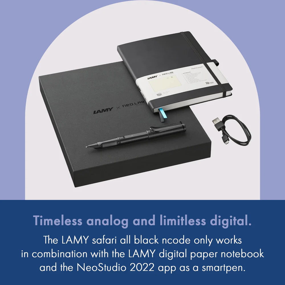 Lamy x Neolab Safari All Black nCode - Digital Writing