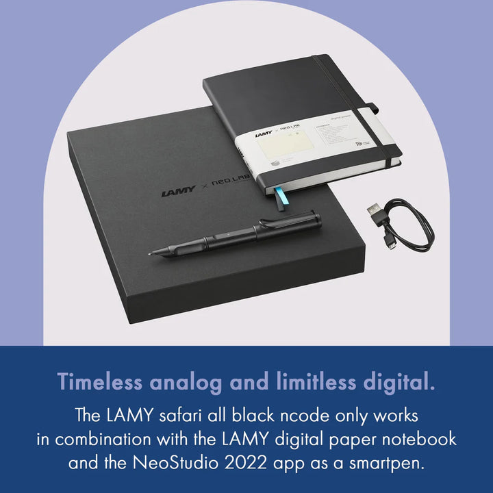 Lamy x Neolab Safari All Black nCode - Digital Writing