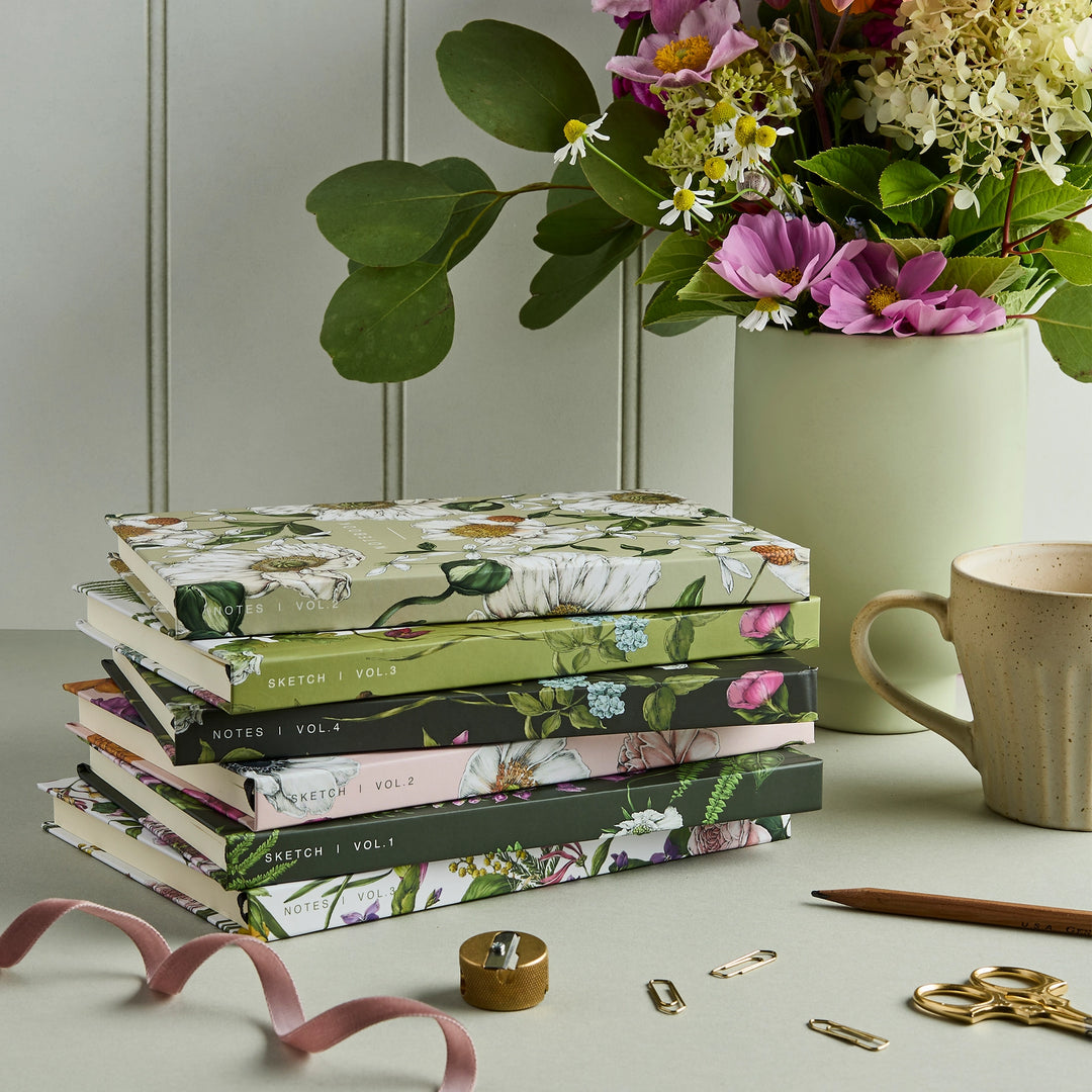 Cottage Garden - Hardback Sketchbook (A5)