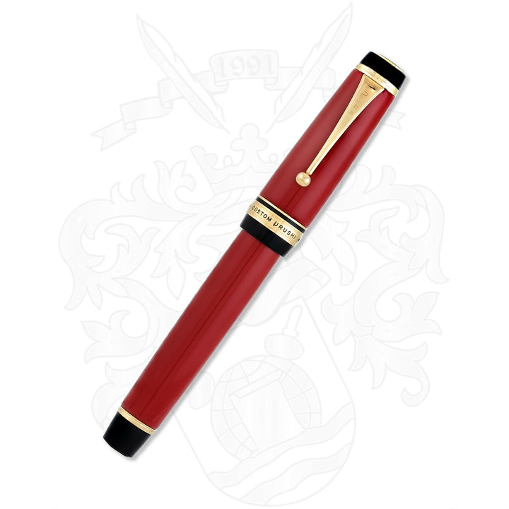 Pilot Custom Urushi Foutain Pen - Vermillion