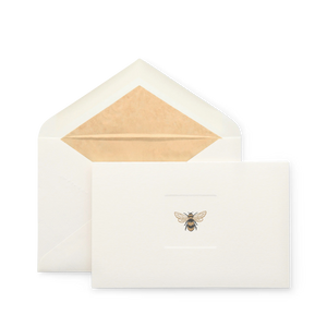 Smythson Of Bond Street Bee Icon Notelets 6.25" x 4" (10ct.)