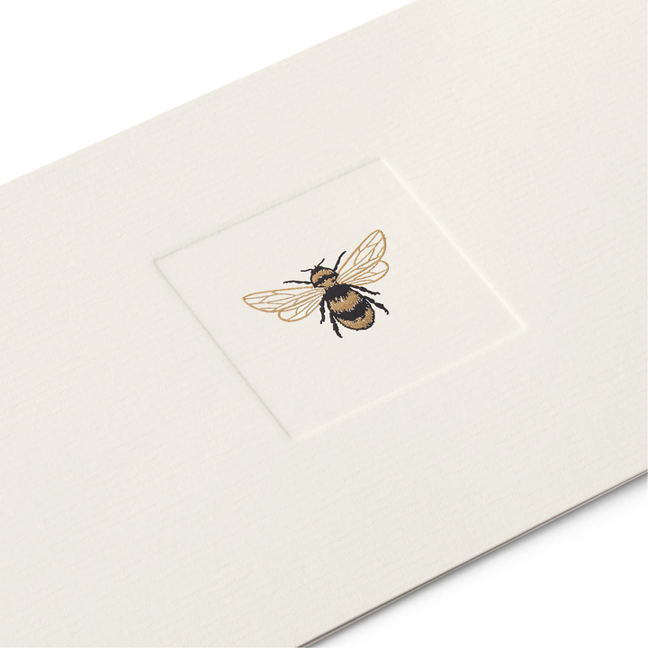 Smythson Bee Icon Notelets detail