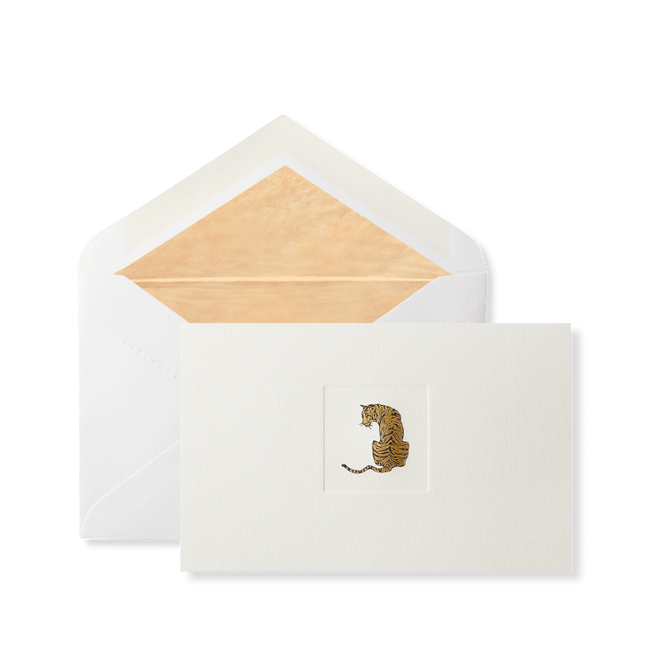 Smythson Tiger Icon Notelets