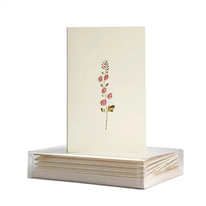 Paula Skene Floral Mini Note Cards & Envelopes - Single