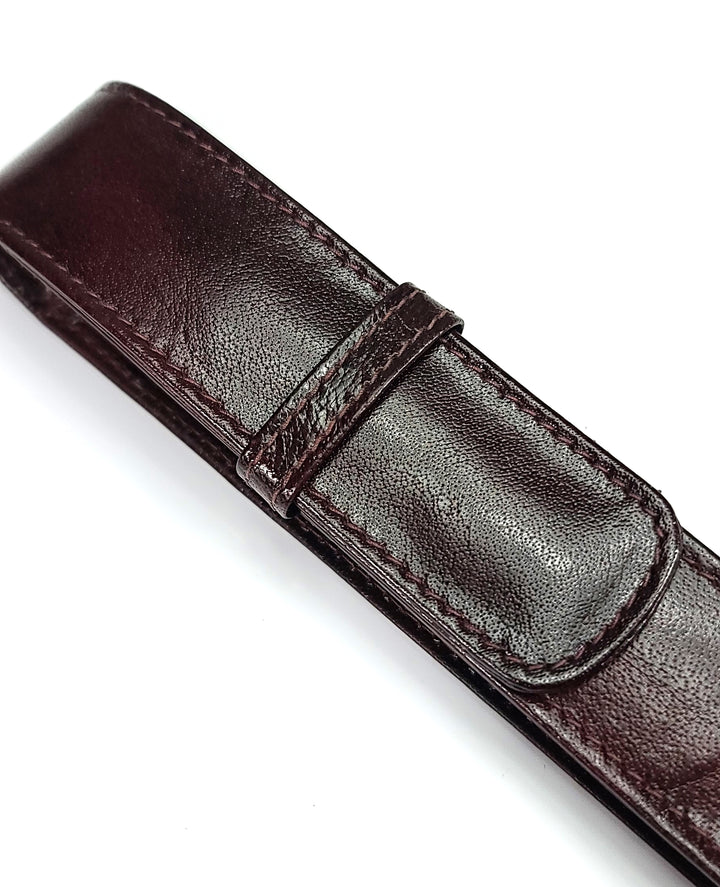 Girologio 1 Pen Case - Oxblood
