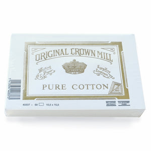 Crown Mill Pure Cotton Note Cards 50pk | Original Crown Mill