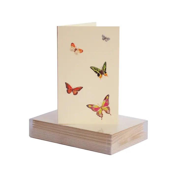 Paula Skene Butterfly Medley Mini Note Cards &amp; Envelopes