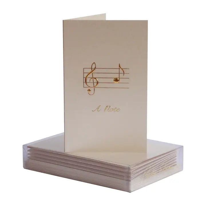 Paula Skene A Note On Champagne Mini Note Card