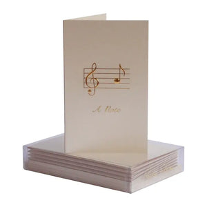 Paula Skene A Note On Champagne Mini Note Card