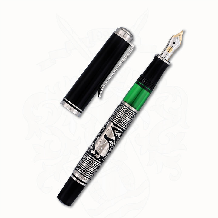 Pelikan Toledo Fountain Pen – Sterling Silver Overlay