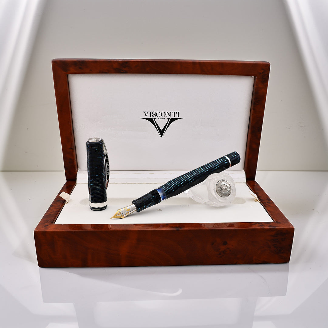 Visconti Opera Wall Street Blue Fountain Pen