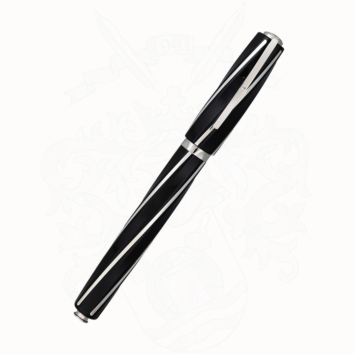 Visconti Divina Elegance Black Oversized Fountain Pen