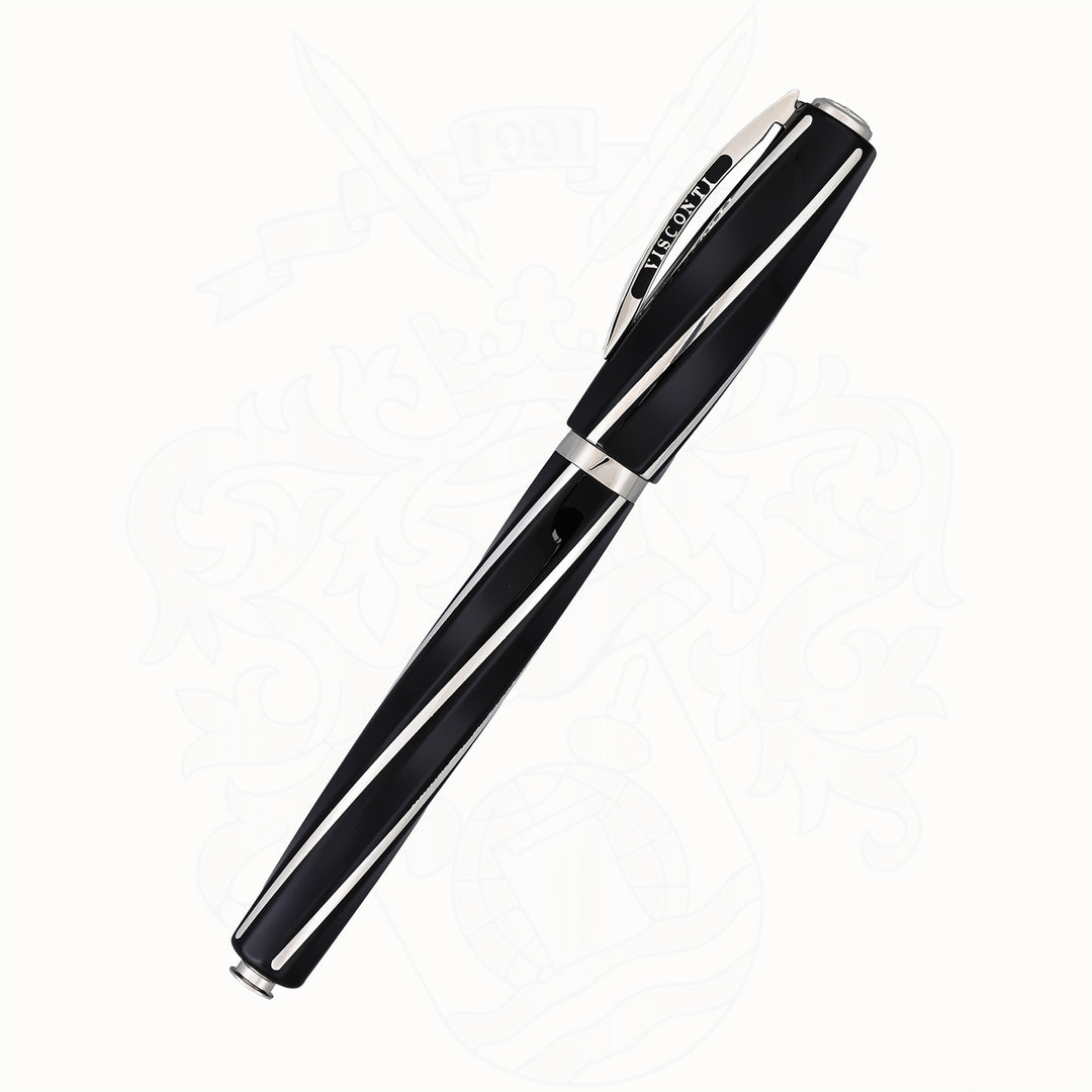Visconti Divina Elegance Black Oversized Fountain Pen