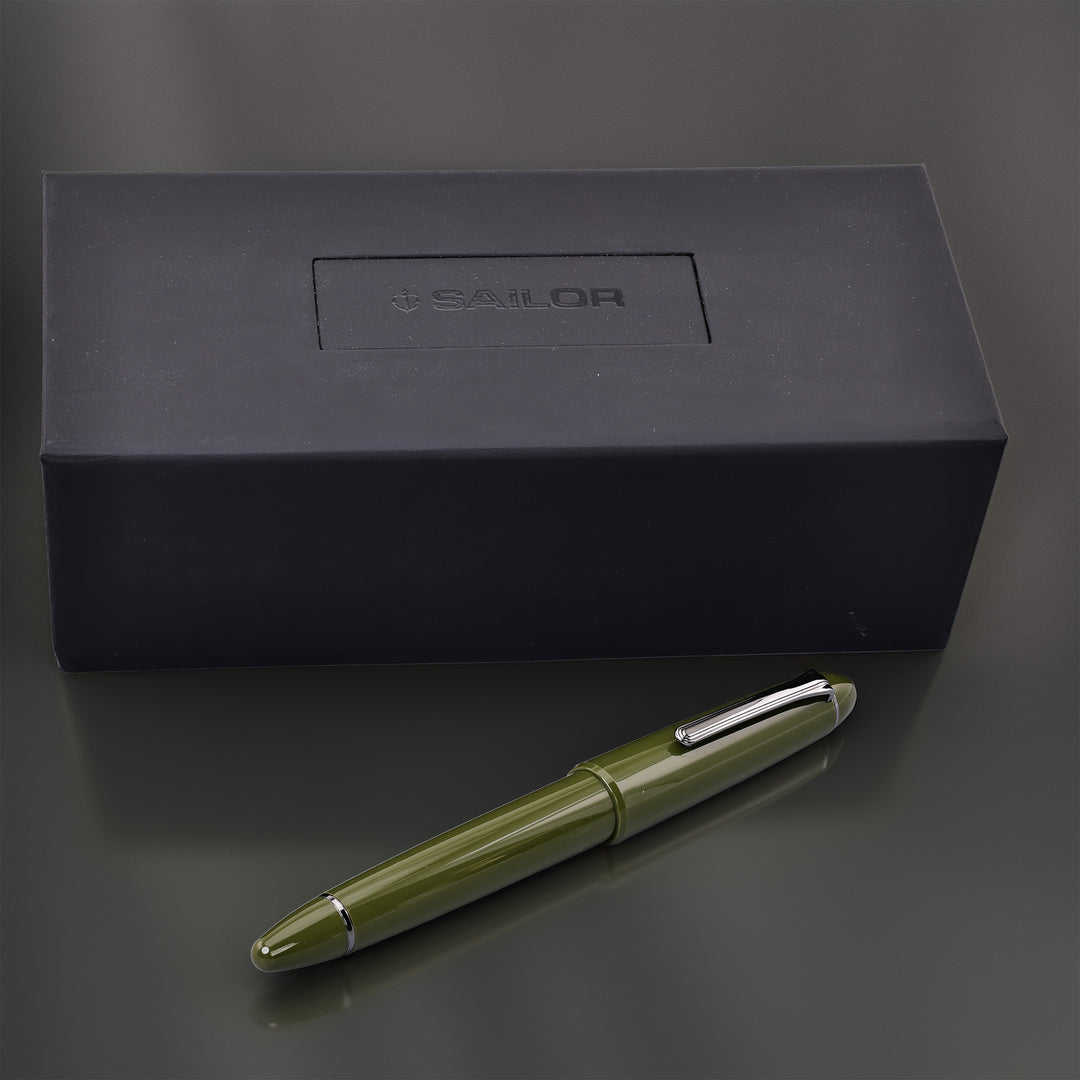 Sailor 1911L Ringless Epinard Fountain Pen