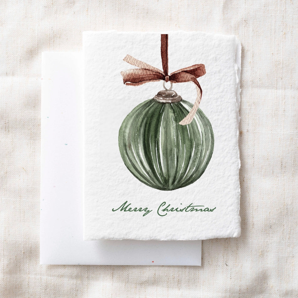 Paper Baristas Christmas Ornament Christmas Greeting Card Box Set