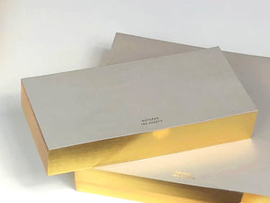 W co. Notepad with Gold Edging -Medium Long (4.4” x 8.75")