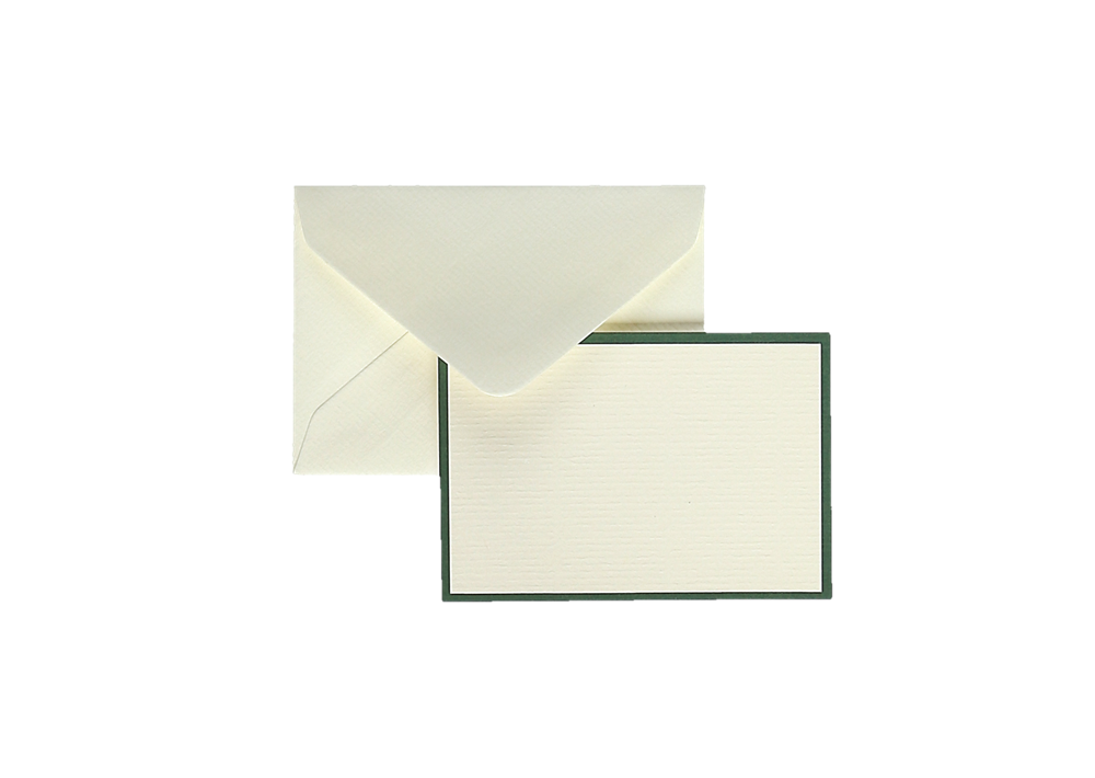 Bi-Color Small Note Cards Box (25ct) | Original Crown Mill