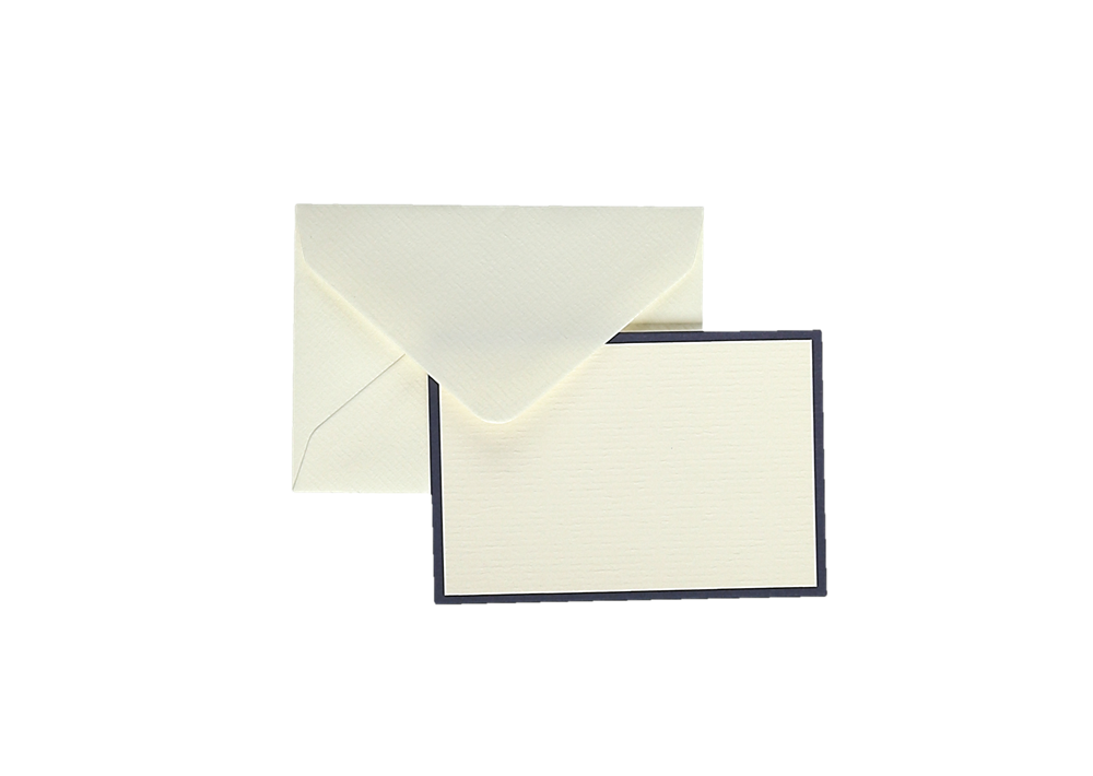 Bi-Color Small Note Cards Box (25ct) | Original Crown Mill