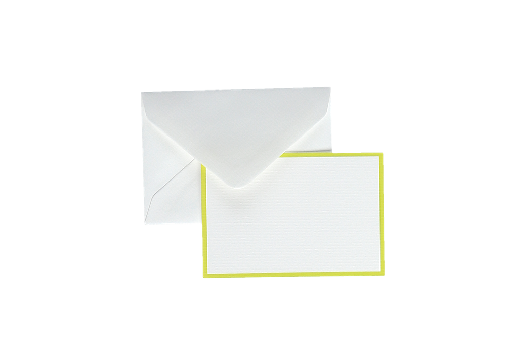 Bi-Color Small Note Cards Box (25ct) | Original Crown Mill