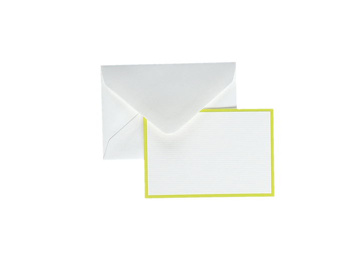 Bi-Color Small Note Cards Box (25ct) | Original Crown Mill