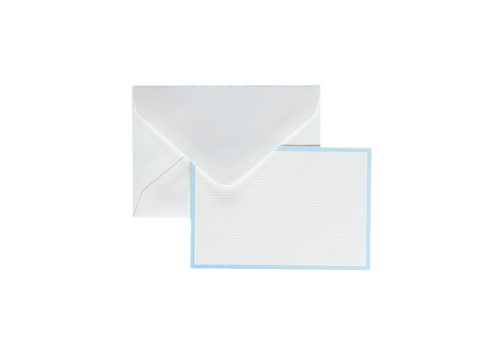 Bi-Color Small Note Cards Box (25ct) | Original Crown Mill
