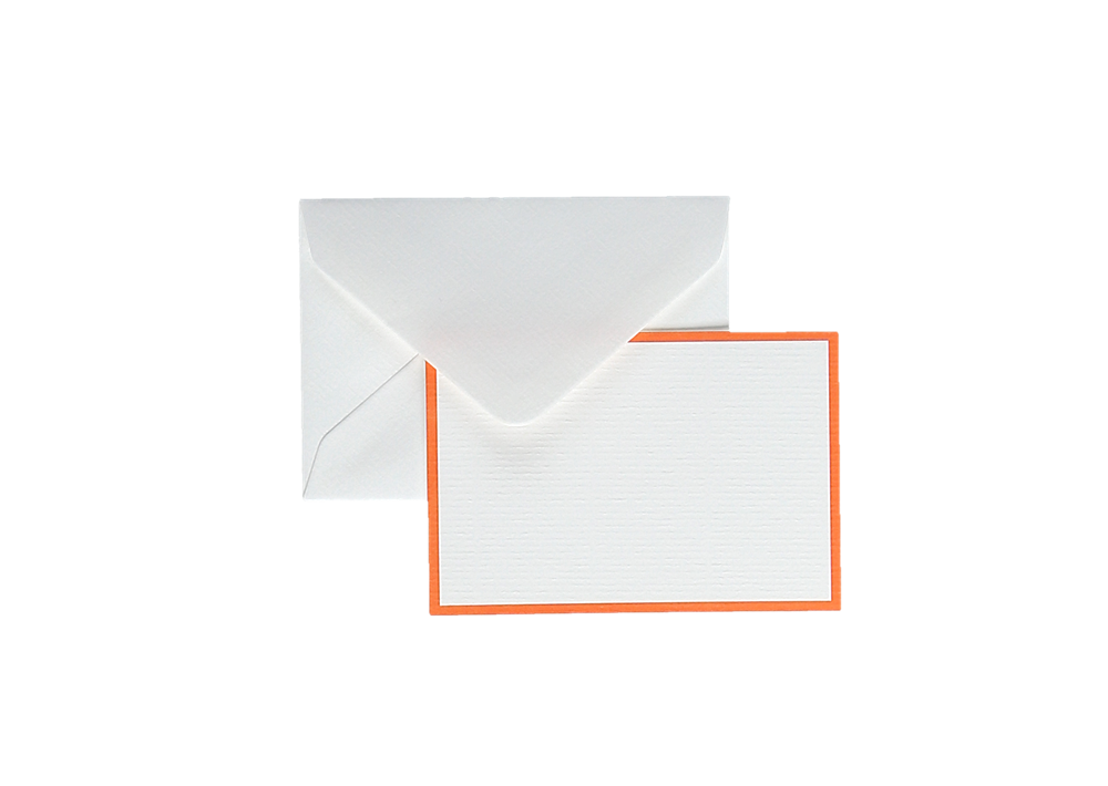 Bi-Color Small Note Cards Box (25ct) | Original Crown Mill