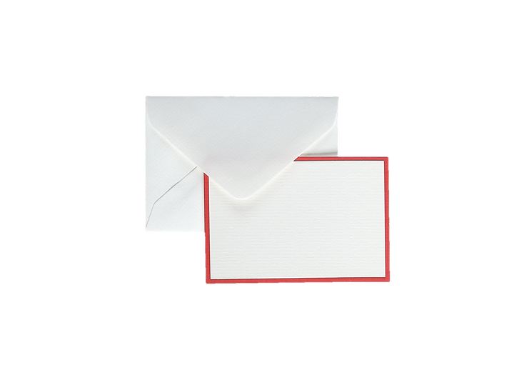 Bi-Color Small Note Cards Box (25ct) | Original Crown Mill