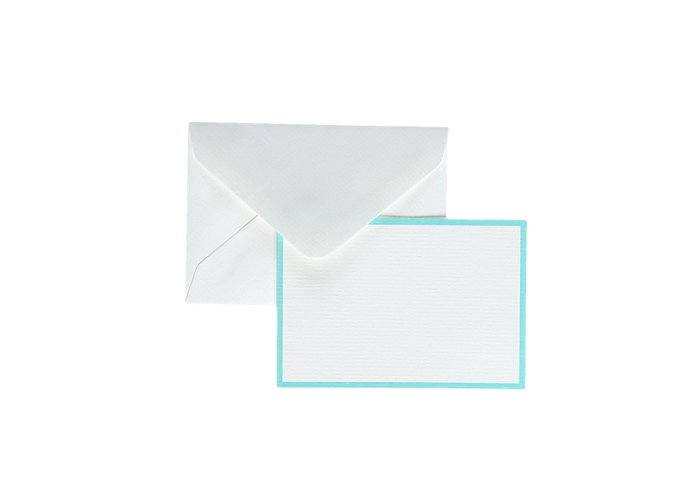 Bi-Color Small Note Cards Box (25ct) | Original Crown Mill