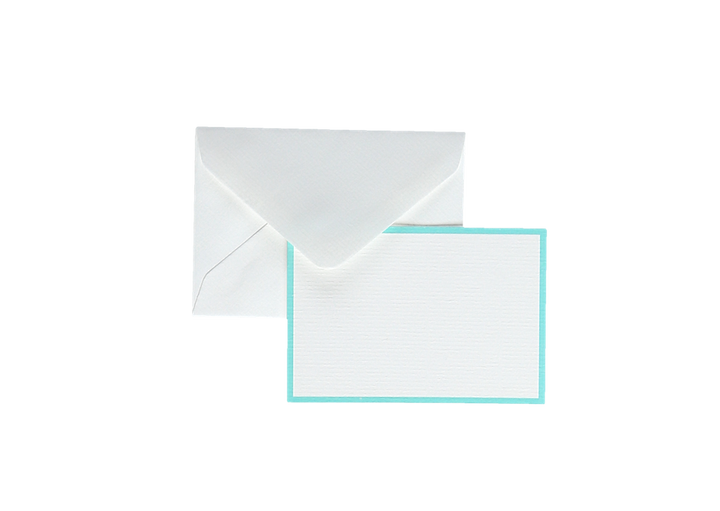 Bi-Color Small Note Cards Box (25ct) | Original Crown Mill