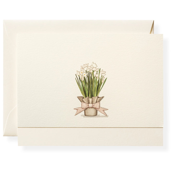 Karen Adams - Flourish Notecard Box 5.5" x 4.25" (8ct. Folded Cards &amp; Envelopes)