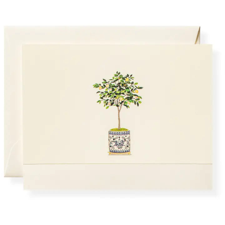 Karen Adams - Dolce Vita Note Card Box 5.5" x 4.25" (8ct. Folded Cards &amp; Envelopes)