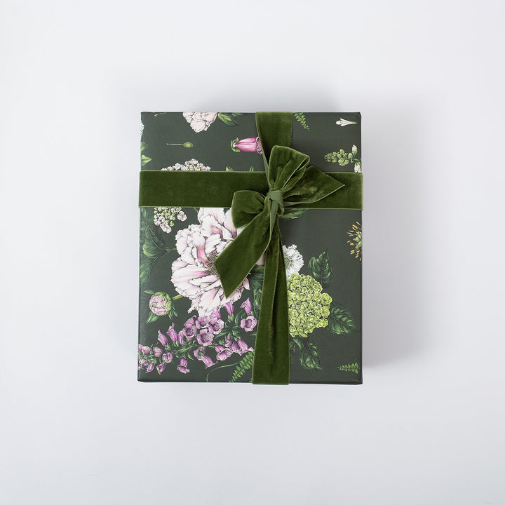 Catherine Lewis Summer Garden - Dark Green Gift Wrapping Paper (2 Sheets)