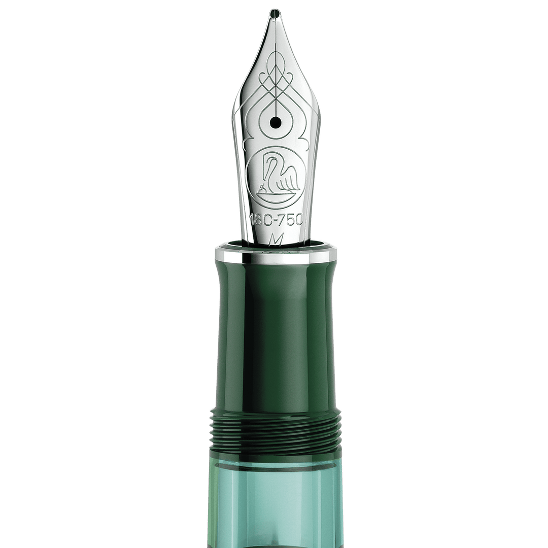 Pelikan Souverän M815 Metal Striped Green