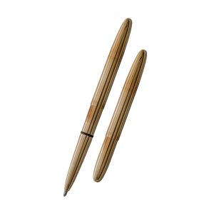 Fisher Space Pen Bullet Ballpoint Pen - Antimicrobial Polished Raw Brass