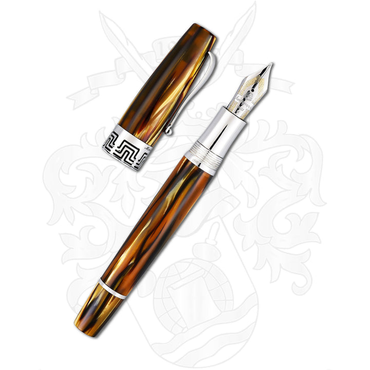 Montegrappa Extra 1930 Turtle Brown Celluloid Fountain Pen