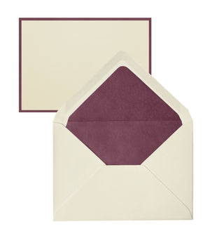Original Crown Mill Bi-Color Note Cards (5pcs.)