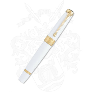 Aurora 1997 Bicentennial LE Italian Flag - White Fountain Pen