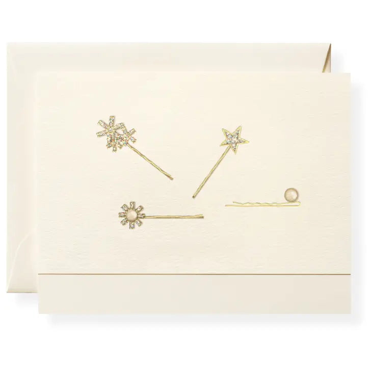 Karen Adams - All In The Details Note Card Box 5.5" x 4.25" (8ct. Folded Cards &amp; Envelopes)