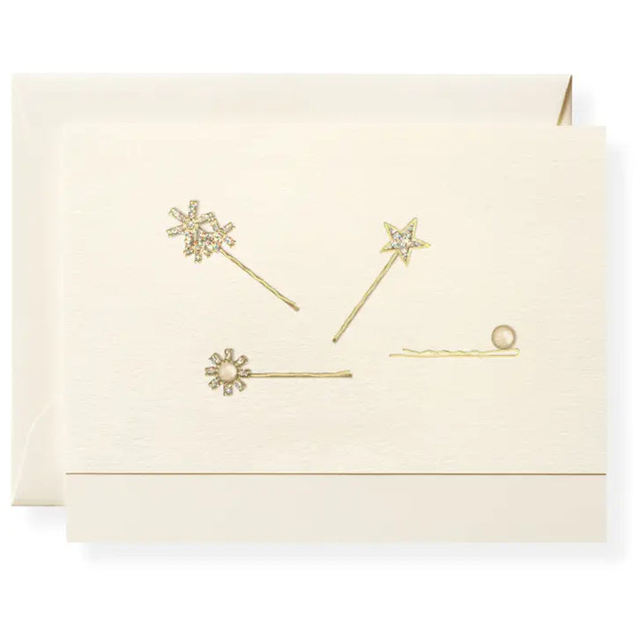 Karen Adams - All In The Details Note Card Box 5.5" x 4.25" (8ct. Folded Cards &amp; Envelopes)