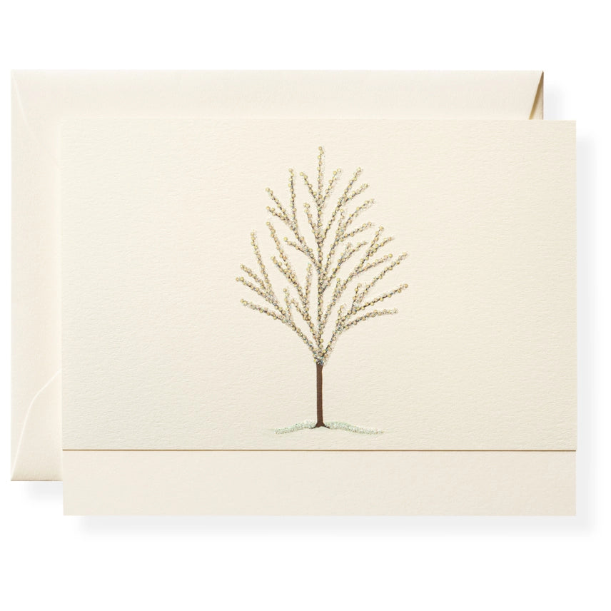 Karen Adams - Flourish Notecard Box 5.5" x 4.25" (8ct. Folded Cards &amp; Envelopes)