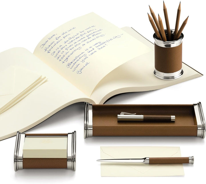 Graf von Faber-Castell Notelet Box - Cognac