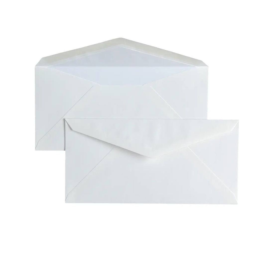 Classic Deckle Edge Envelopes 4.25 x 8.75" (25ct) | Original Crown Mill