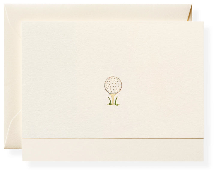 Karen Adams - Golf Notecard Box 5.5" x 4.25" (8ct. Folded Cards &amp; Envelopes)