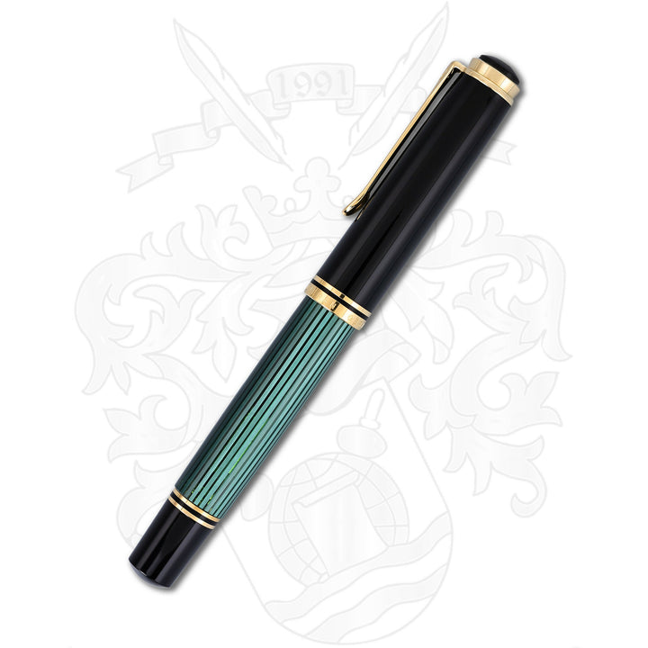 Pelikan Souverän M1000 Green Stripe (Translucent Barrel)