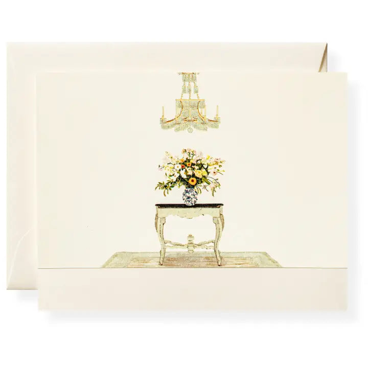 Karen Adams - Dolce Vita Note Card Box 5.5" x 4.25" (8ct. Folded Cards &amp; Envelopes)