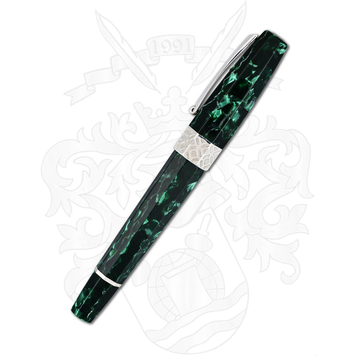 Montegrappa Extra Otto Malachite Green Limited Edition Fountain Pen