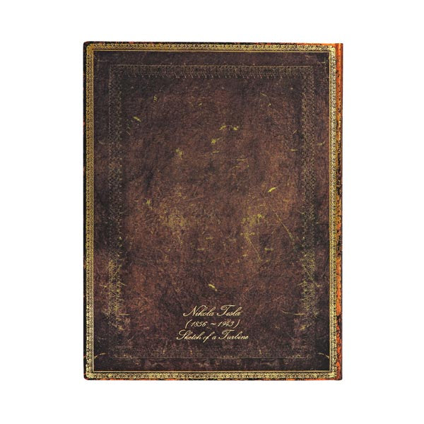 Paperblanks Tesla, Sketch of a Turbine Journal