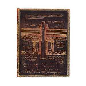 Paperblanks Tesla, Sketch of a Turbine Journal