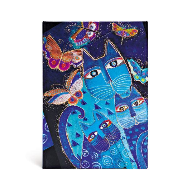 Paperblanks Blue Cats &amp; Butterflies Journal