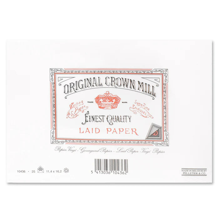 Classic Laid Envelopes for A5 Pad (25ct) | Original Crown Mill